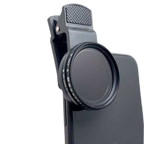 37mm Variable ND2-ND400 Filter for Cellphone Cameras: Control Light & Create Stunning Effects