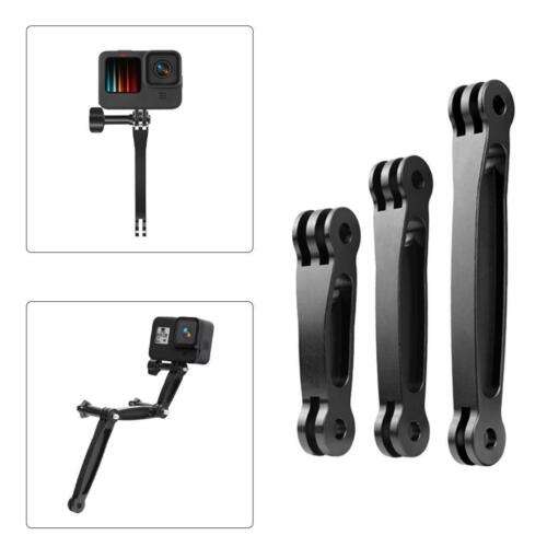 3-in-1 Adjustable Aluminum Extension Arm for DSLR, Action & Phone Cameras