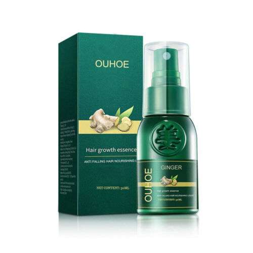 Fast-Acting Ginger Hair Growth Serum for Thicker, Fuller Hair