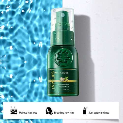Accelerated Hair Growth Serum with Ginger: Stop Hair Loss & Stimulate Growth