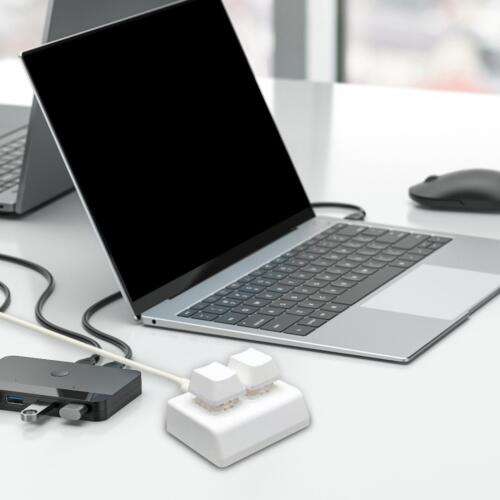 Ultimate Gaming USB Keyboard with Backlit Keys for Programming & Volume Control