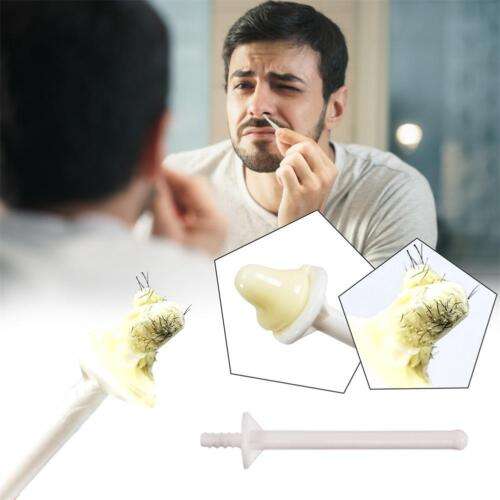 Painless Nose Hair Removal: 60x Multi-Purpose Nose Wax Stick for Clean & Smooth Results