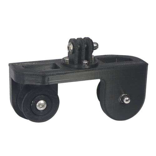 3D Printed PLA Wheel Mount Bracket for GoPro Max Action Camera