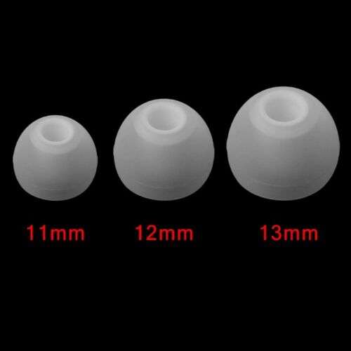 Clear Silicone Earphone Replacement Ear Buds Tips for Enhanced Sound and Comfort (1 Pc)