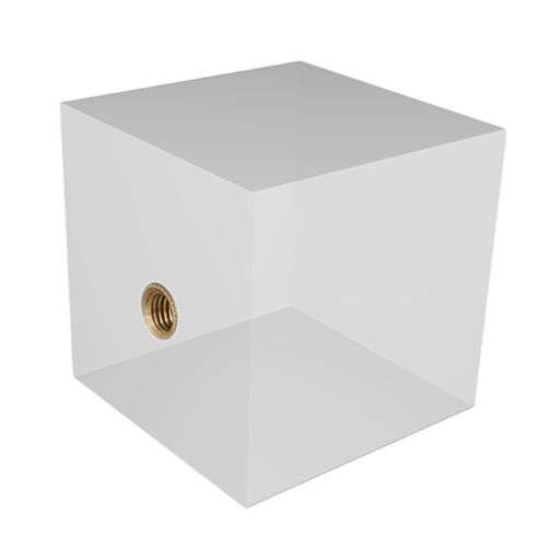 Optical Cube Glass Crystal: Photography & Science Experiment Accessory