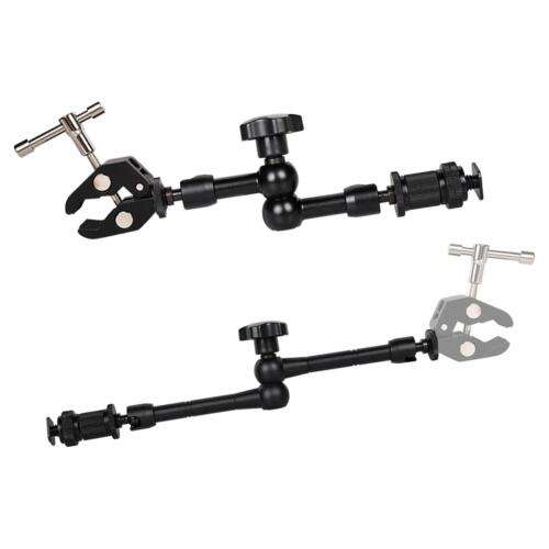 Adjustable Camera Rig Arm with 1/4" Screw Mount for LED Lights and Accessories