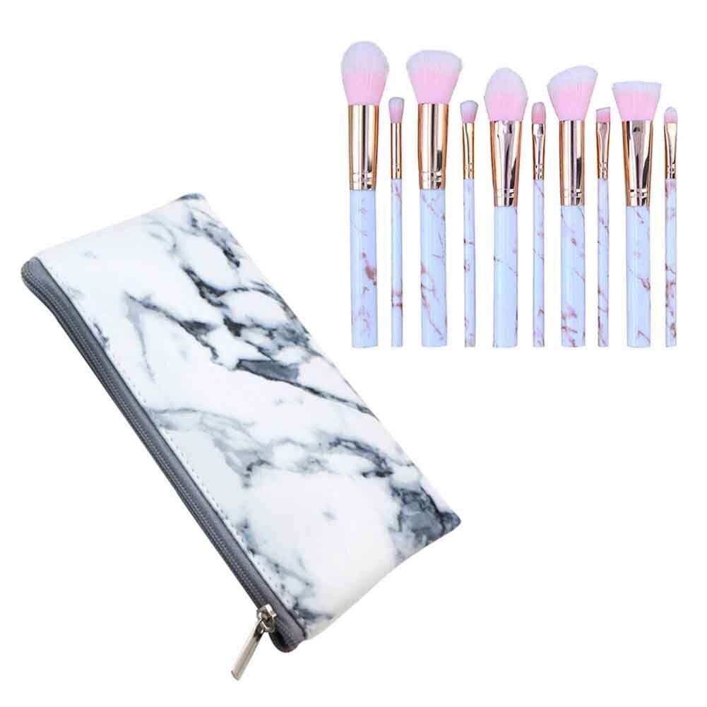 Professional Makeup Brush Set for Eyeshadow, Blush, Foundation, and Powder