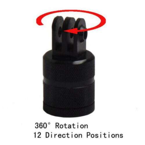 360° Swivel Rotating Tripod Mount Adapters: Universal for Smartphones, Cameras & Action Cameras