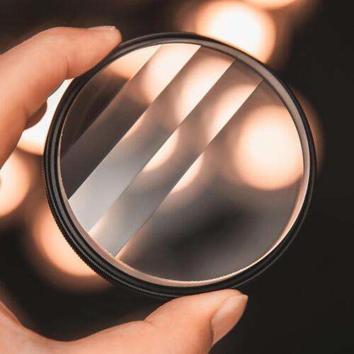 Professional Linear Glass Lens Filter for Stunning Foreground Blur Effects in Photography