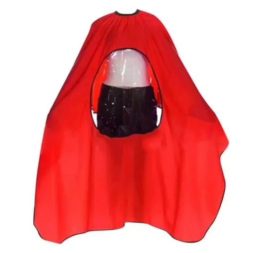 Waterproof Hair Cutting Cape with Viewing Window for Kids and Adults: Perfect for Home or Salon Use