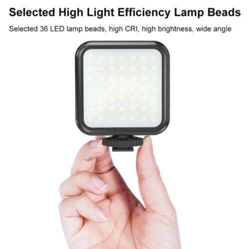 Portable Dimmable LED Video Light for Photography & Videography
