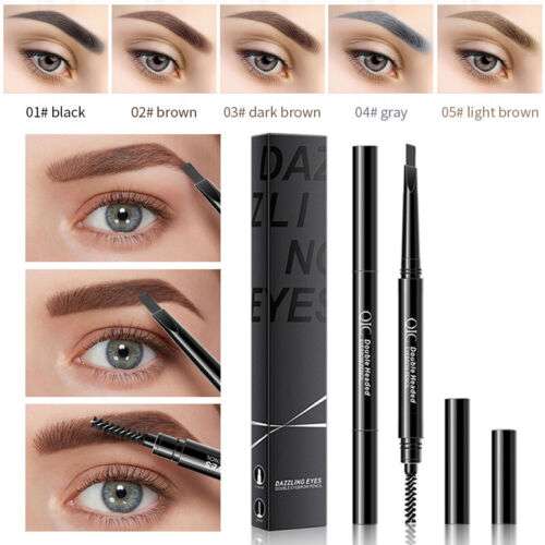 Automatic Double-Ended Eyebrow Pen: Natural Makeup for Defined Brows