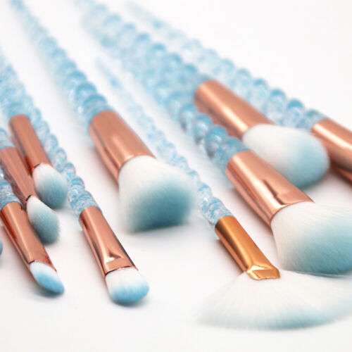 10 Piece Makeup Brush Set for Effortless Blending and Highlighting