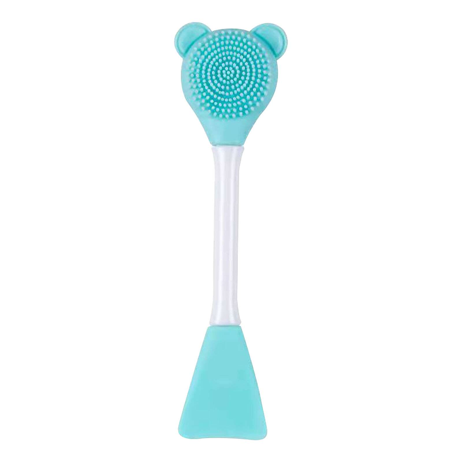 Portable Double-Head Facial Cleansing Brush for Deep Cleaning & Massage