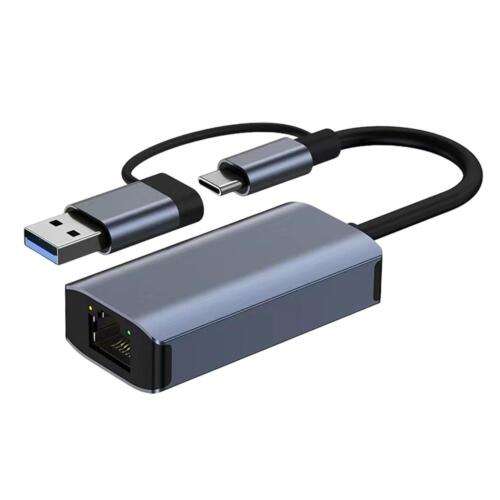 High-Speed USB 3.0 Ethernet Network Adapter for Laptops and PCs