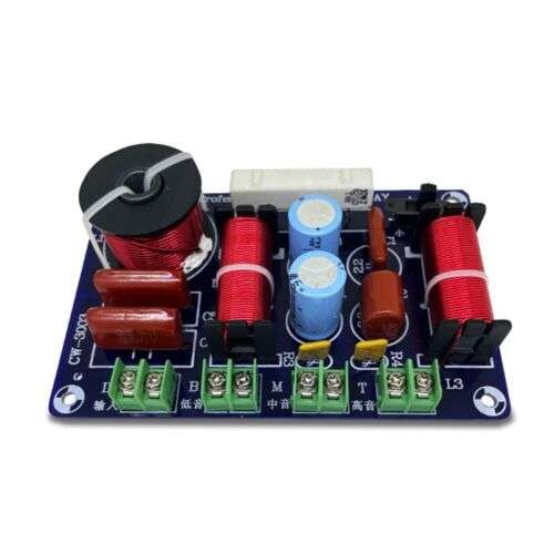 250W 3-Way Frequency Divider Board for DIY KTV Speaker Systems: Professional Sound Separation