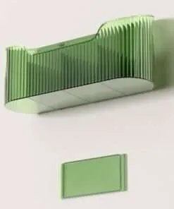 Alternative view of Nordic Style Wall-Mounted Umbrella Holder for Organized Entryways