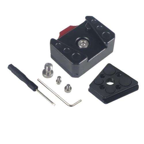 Universal Quick Release Clamp Plate for Camera Mounting and Secure Accessory Attachment