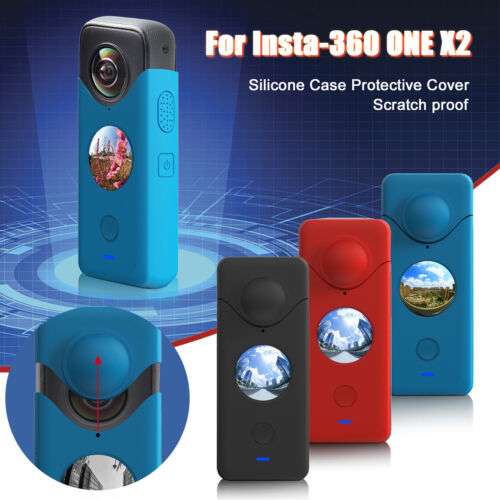 Silicone Case Protective Cover Skin Sleeve for Insta360 ONE X2 Camera Accessories