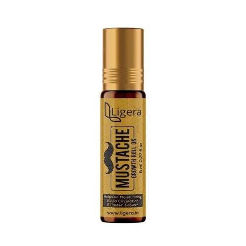 Accelerate Your Facial Hair Growth with Moustache Growth Oil Roll-On - 8ml