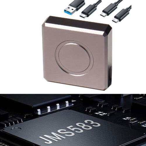 SuperSpeed NVMe SSD Enclosure for 2230 M Key Drives - 1000MB/s Data Transfer