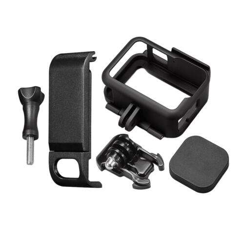 Black Housing Frame Case with Removable Battery Cover for 9 Camera Sports Action Camera