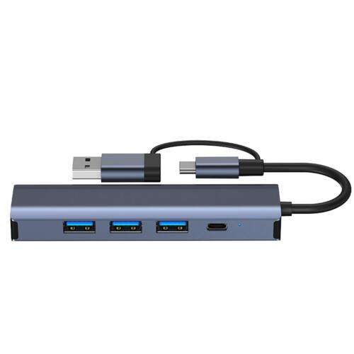 USB-C Docking Station with Ethernet for Laptops, Computers, and Desktops