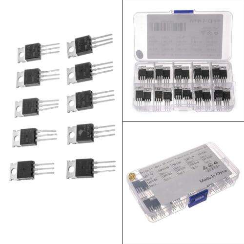 Assortment of 50 General Purpose Transistors for Electronics Projects and Repairs