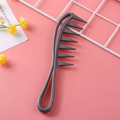 Wide Tooth Portable Comb for Women: Detangle & Style Wet or Dry Curly & Straight Hair