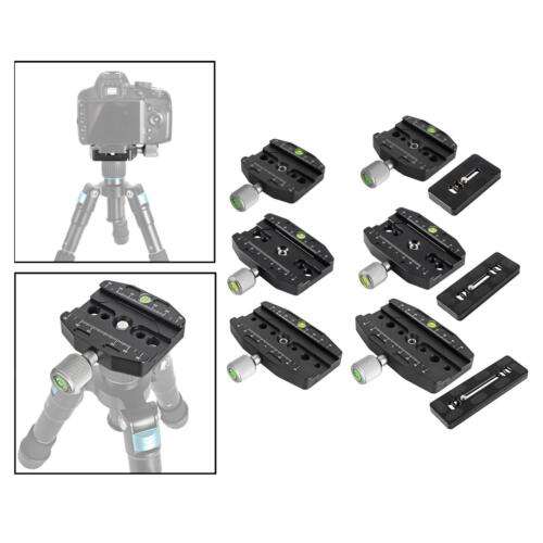 Professional DSLR Tripod Ball Head Quick Release Plate Clamp with Dual Spirit Levels for Accurate Framing