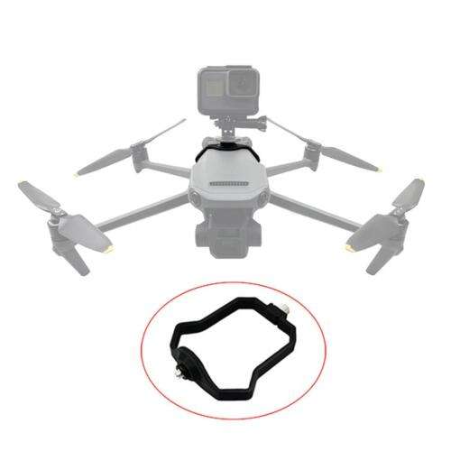 Action Camera Fill Light Extension Mount: Secure 1/4" Screw Bracket for Enhanced Lighting.