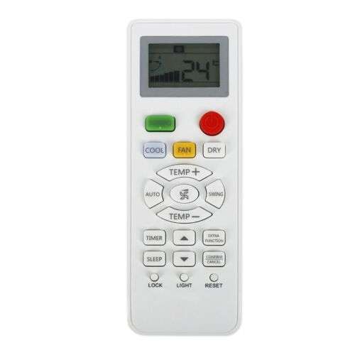 Universal Remote Control for Haier YL-HD04, YR-HD01, YR-HD06, YL-HD02, YR-HD05, KTH Air Conditioners