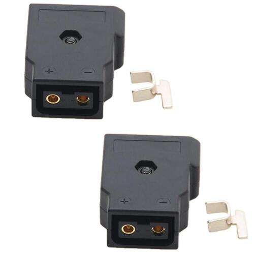 2-Piece Power Female Rewirable DIY Socket for Anton Camera Battery: Extend Battery Life and Recharge on the Go