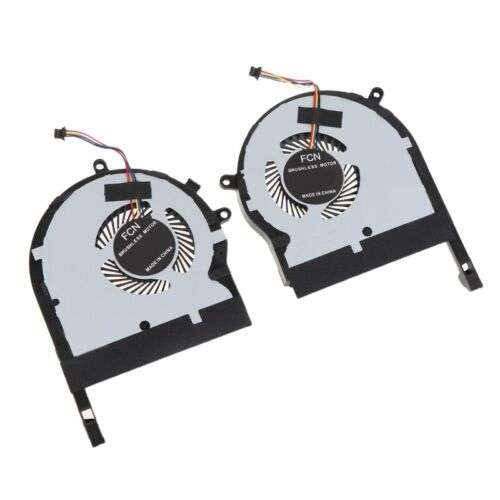Cooling Powerhouse: 2-Pack CPU & GPU Cooler Fans for ASUS FX504 with 5V Brushless Radiator