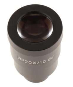 WF20X 10mm Widefield High-View Wide Angle Eyepiece Lens for Enhanced Viewing