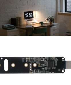Alternative view of High-Speed NVMe SSD to USB 3.1 Adapter Card for External Storage and Data Transfer