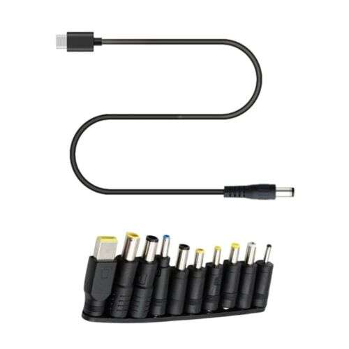 Universal Laptop Power Adapter Connector for USB Type C Devices