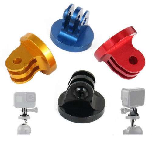 CNC Tripod Adapter for GoPro HERO 9/7/5/4 Session with Screw Hole Mount for Stable Recording