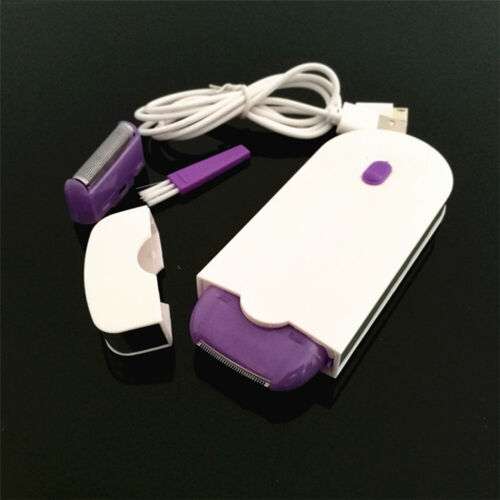 Painless Hair Removal Kit for Women: Laser Touch Epilator, Shaver & USB Rechargeable Set