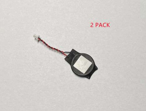2x CMOS Bios Battery for HP ZBook 15u G2, G3, G4 Mobile Workstations (2-Wire)
