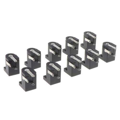 10-Pack DC Power Supply Socket Jacks for 5.5mm x 2.1mm Devices
