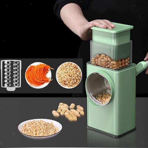 Fast & Easy Rotary Grater: Quickly Chop Vegetables & Carrots for Delicious Meals