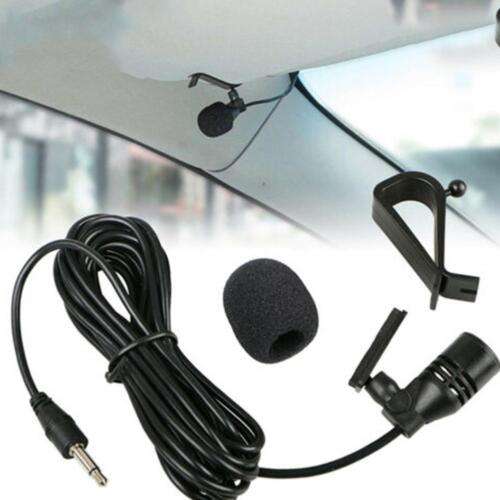 Schwarz 3.5mm Bluetooth-Enabled Microphone for Car Audio Systems