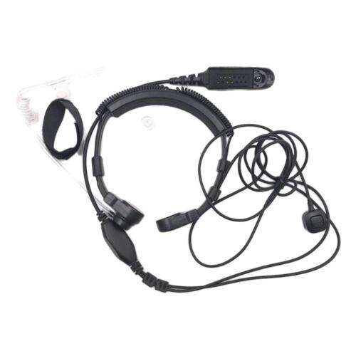 Crystal-Clear Communication: Throat Earpiece Microphone with Earplugs for Hands-Free Talking