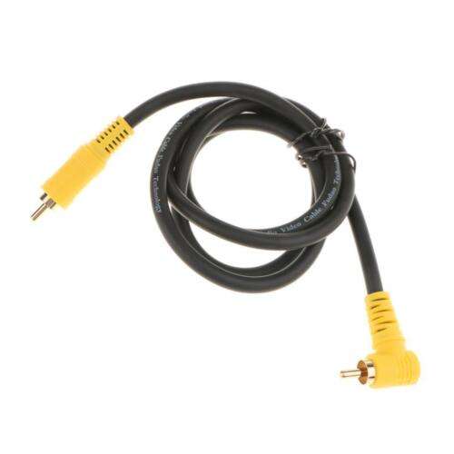 Elbow Male to 90 Degree Angle RCA Male to RCA Male: Extend and Angle Your Audio Connections