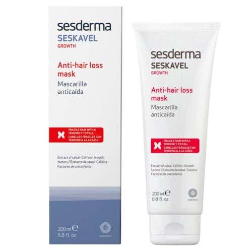 Sesderma Seskavel Growth Anti-Hair Loss Mask for Stimulating Scalp and Promoting Hair Growth 200ml