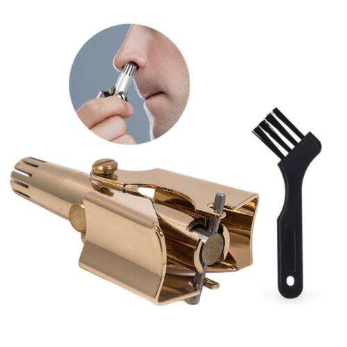 Professional Nose & Ear Hair Trimmer Set - Painless & Precise Removal Tool