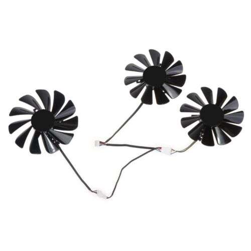 XFX Radeon Graphics Card Cooling Fan - 87mm/95mm FDC10U12S9-C 4Pin 12V VGA Fan for Enhanced Performance