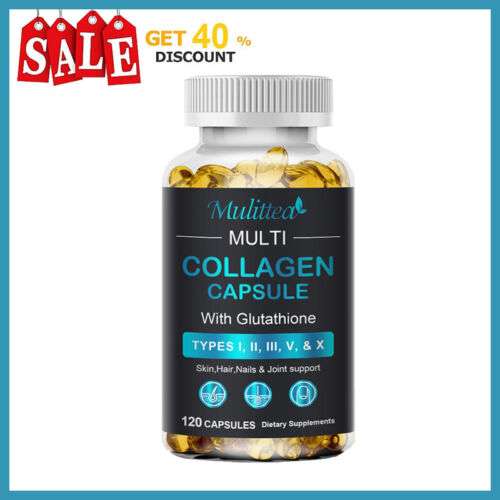 Glucosamine Chondroitin MSM Turmeric Joint & Mobility Support Supplement - 120 Capsules