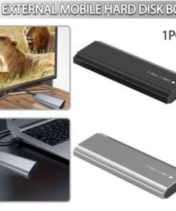 High-Speed NVMe M.2 SSD to USB-C External Enclosure for Portable Storage